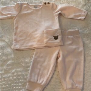 Fleece baby outfit